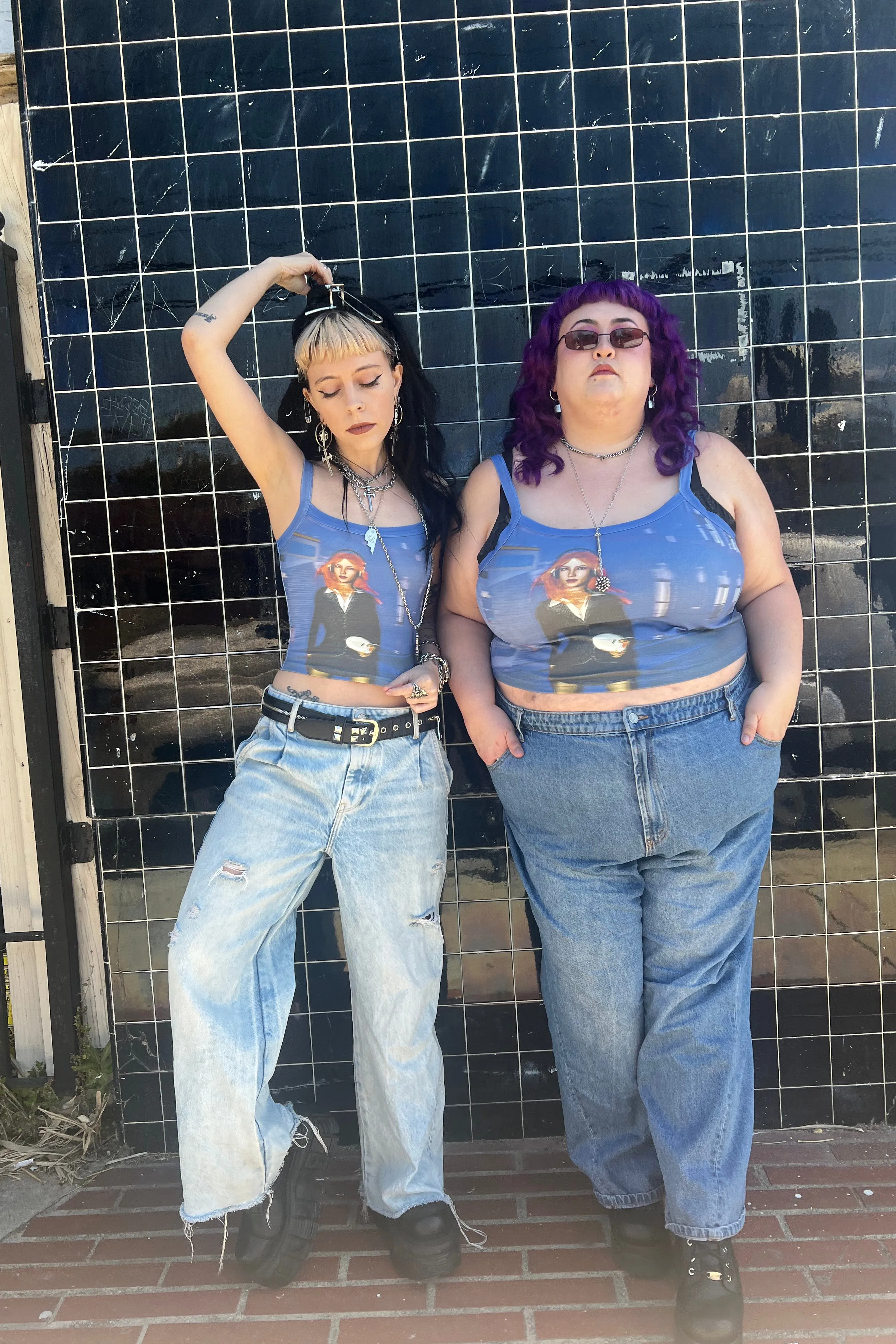 PRE-ORDER: Lizzie Headphones Tank Top sold by Tunnel Vision product image thumbnail 5