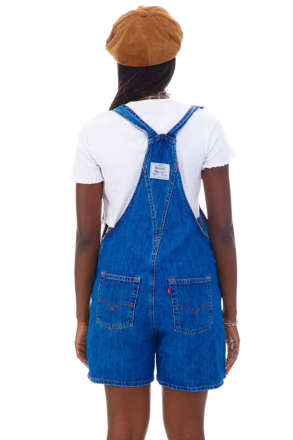 Vintage 90's Classic Denim Baggy Overalls - S/M sold by Tunnel Vision product image thumbnail 5