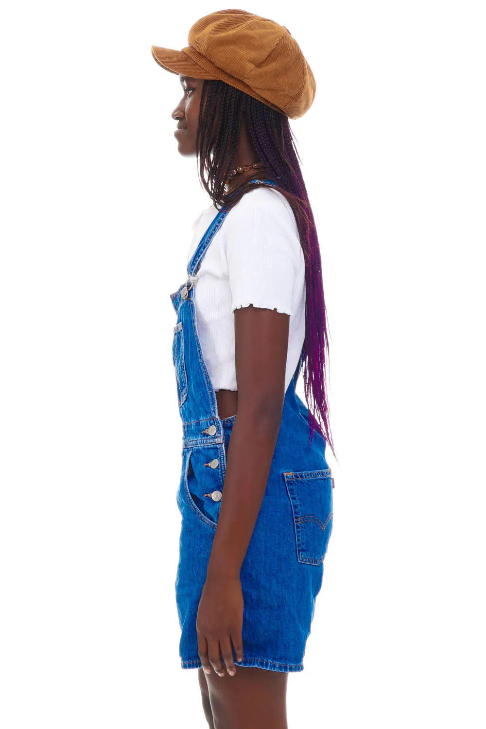 Vintage 90's Classic Denim Baggy Overalls - S/M sold by Tunnel Vision product image thumbnail 4
