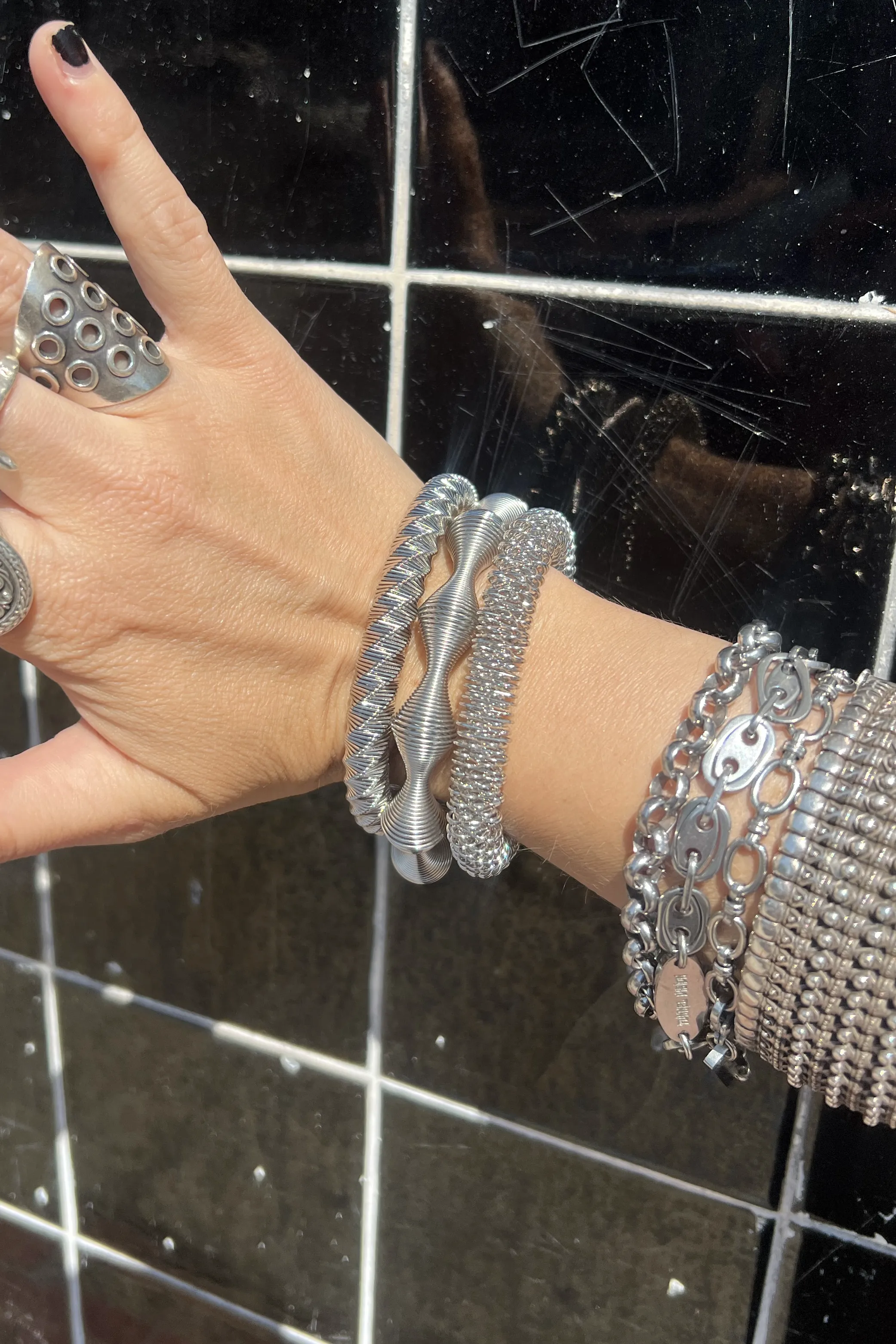 Spring-Loaded Static Bracelet sold by Tunnel Vision product image thumbnail 2