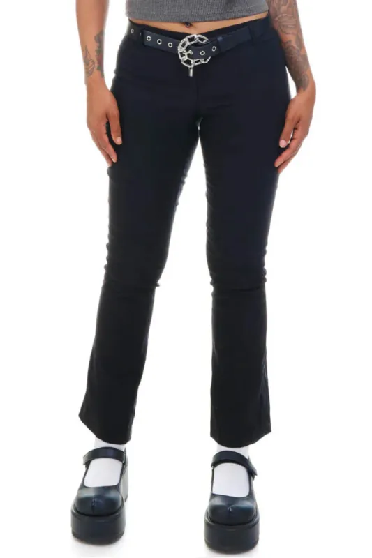 Vintage Y2K Sensational Black Pants - S sold by Tunnel Vision