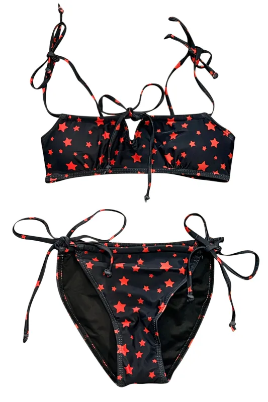 Star Print String Bikini sold by Tunnel Vision