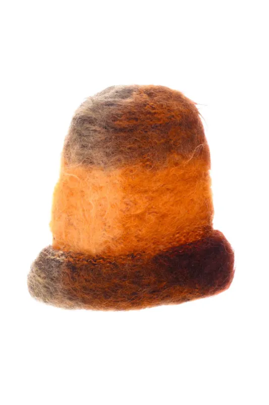 Vintage Y2K Ombre Fuzzy Monster Beanie sold by Tunnel Vision