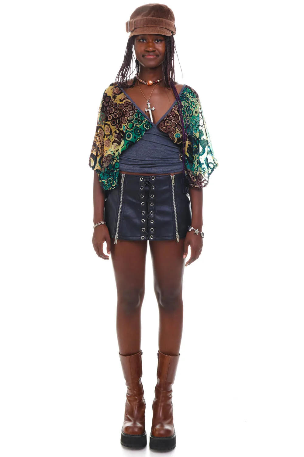 Vintage Y2K Boho Sleeve Top - OSFM sold by Tunnel Vision product image thumbnail 2