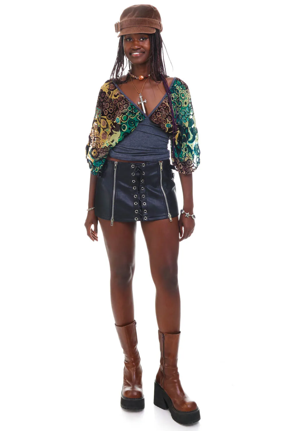 Vintage Y2K Boho Sleeve Top - OSFM sold by Tunnel Vision product image thumbnail 3