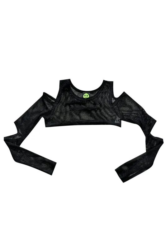 Black Milla Shrug sold by Tunnel Vision