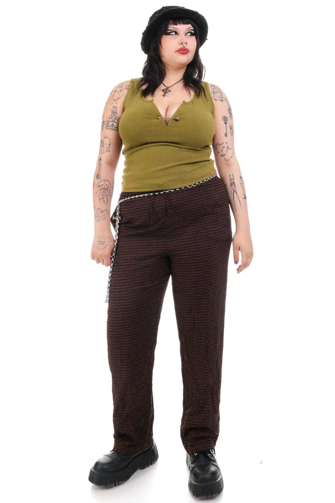 Vintage 90's Dotted Lightweight Rayon Pants - M/L/XL sold by Tunnel Vision product image thumbnail 3