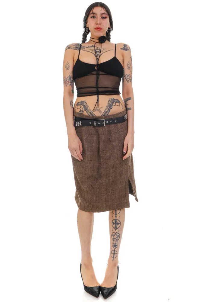 Vintage 90's Classiques Enter Plaid Skirt - M/L sold by Tunnel Vision product image thumbnail 2