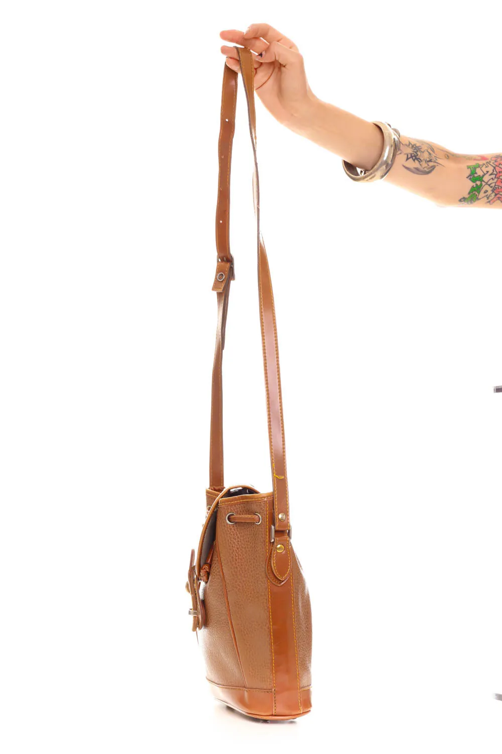 Vintage Y2K Dooney & Bourke Carrier Leather Bag sold by Tunnel Vision product image thumbnail 2