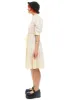Vintage 60's Delicate Floral Embroidered Pleated Dress - S/M sold by Tunnel Vision