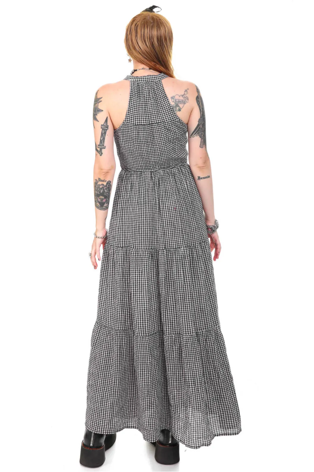 Not-Quite-Vintage Gingham Tank Dress - XS/S sold by Tunnel Vision product image thumbnail 5