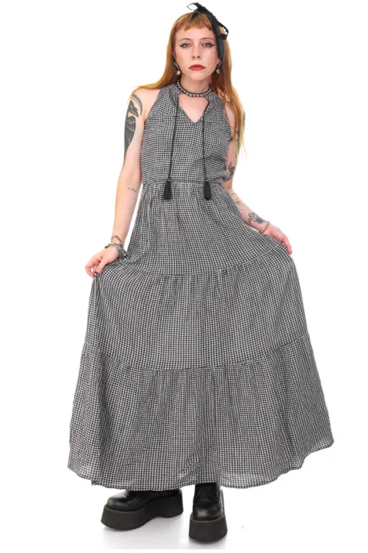 Not-Quite-Vintage Gingham Tank Dress - XS/S sold by Tunnel Vision