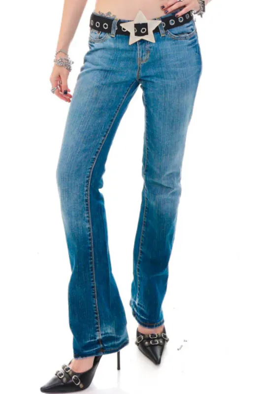 Vintage Y2K Gap Medium Wash Low Rise Jeans - XS/S sold by Tunnel Vision