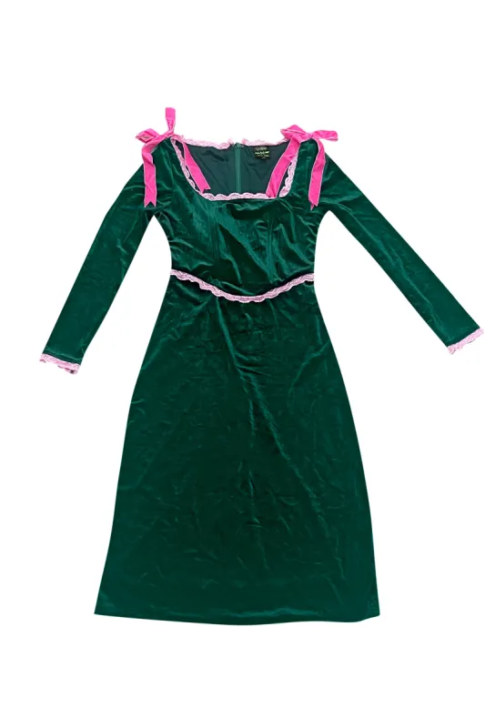 Green Fiona Dress sold by Tunnel Vision