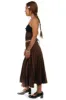 Vintage 80's Shades Of Brown Stripe Pleated Wool Skirt - S sold by Tunnel Vision
