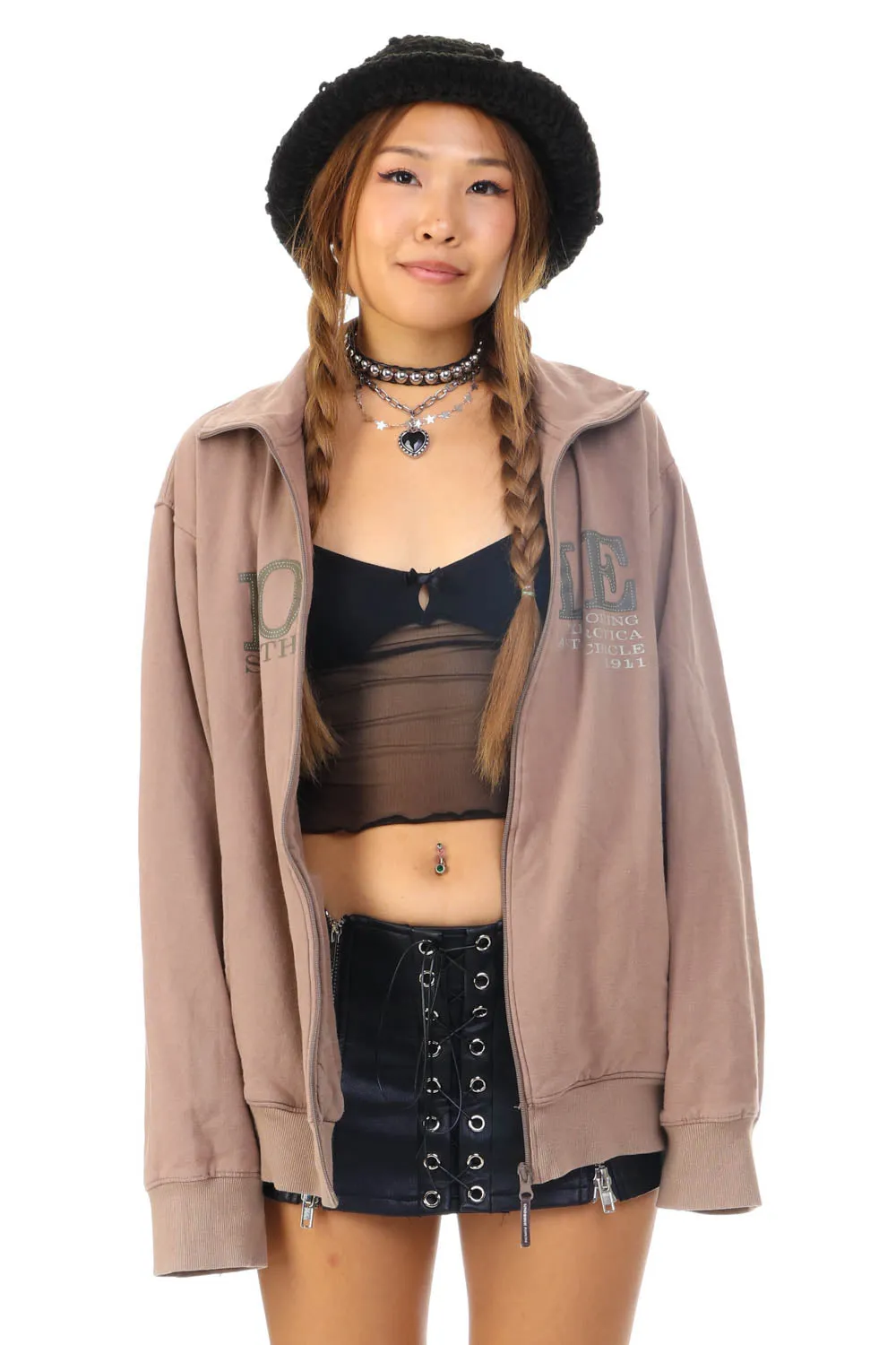 Vintage Y2K Faded South Pole Zip Up Sweater - OSFM sold by Tunnel Vision product image thumbnail 2