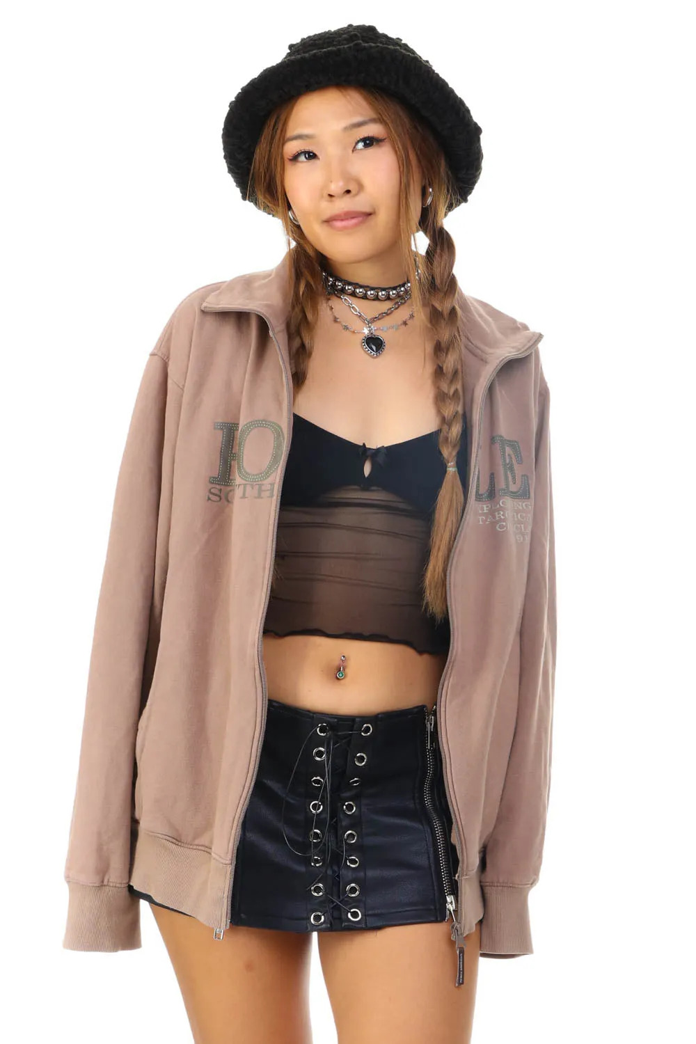 Vintage Y2K Faded South Pole Zip Up Sweater - OSFM sold by Tunnel Vision product image thumbnail 4