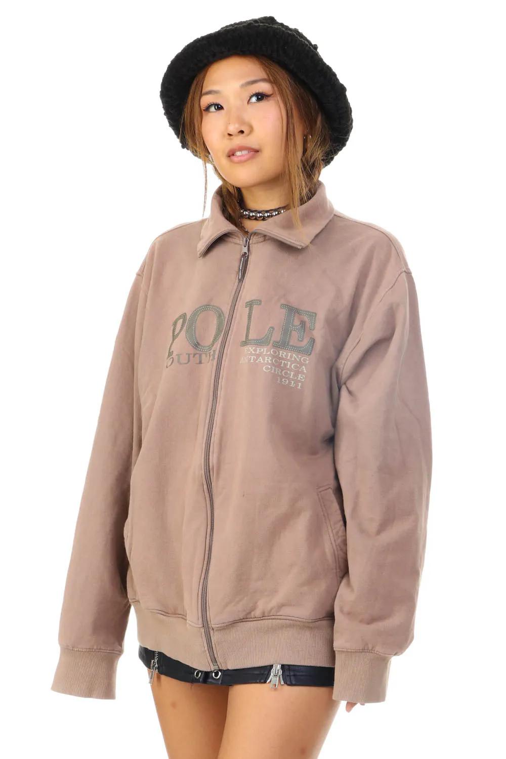 Vintage Y2K Faded South Pole Zip Up Sweater - OSFM sold by Tunnel Vision product image thumbnail 5