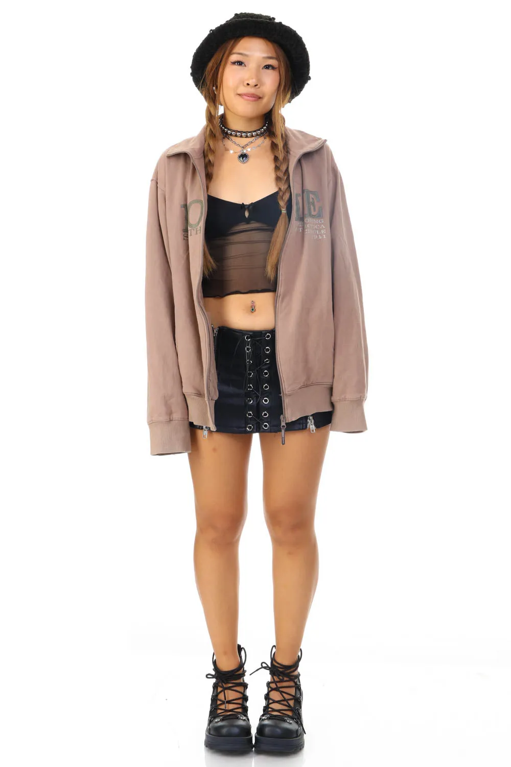 Vintage Y2K Faded South Pole Zip Up Sweater - OSFM sold by Tunnel Vision product image thumbnail 3