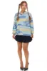 Vintage 90's City Boy Pastel Blue Knit Sweater - OSFM sold by Tunnel Vision
