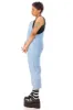 Vintage 90's D'Mode Classix Flower Denim Overalls - L sold by Tunnel Vision