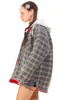 Vintage Y2K Faded Hoodie Flannel Jacket - OSFM sold by Tunnel Vision