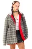 Vintage Y2K Faded Hoodie Flannel Jacket - OSFM sold by Tunnel Vision