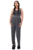 Vintage Y2K Grey Knit Jumpsuit - S sold by Tunnel Vision