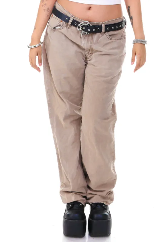 Vintage Y2K Beige Levis Jeans - L/XL/2X sold by Tunnel Vision
