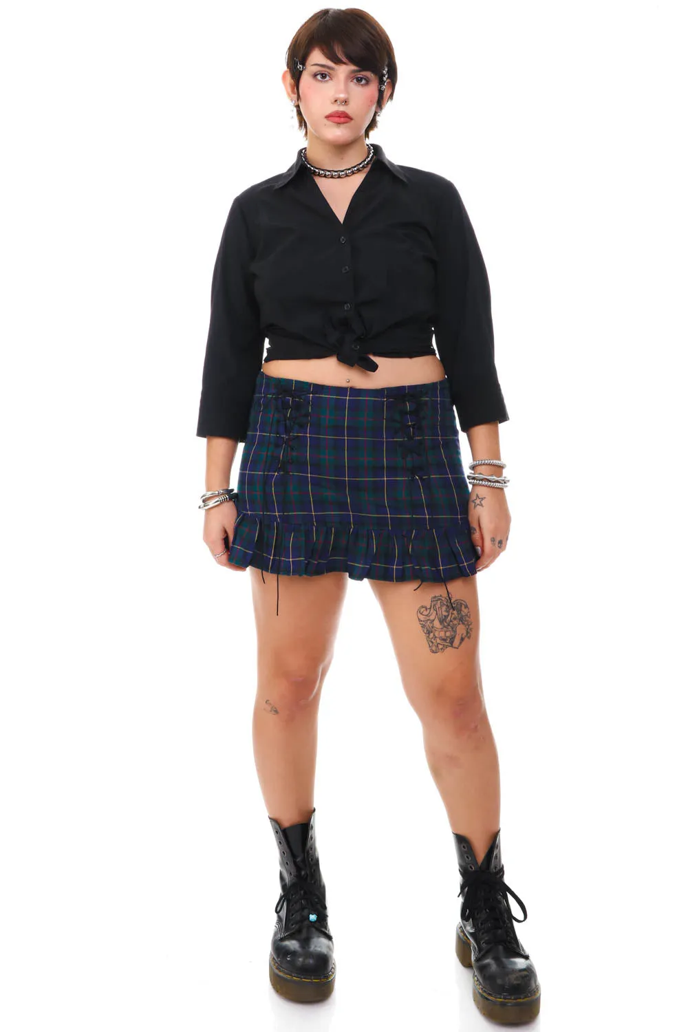 Vintage 90's Classic Black Button Up Shirt - M/L sold by Tunnel Vision product image thumbnail 2