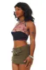 Vintage Y2K Dyed Mineral Tie Back Top - XS/S sold by Tunnel Vision