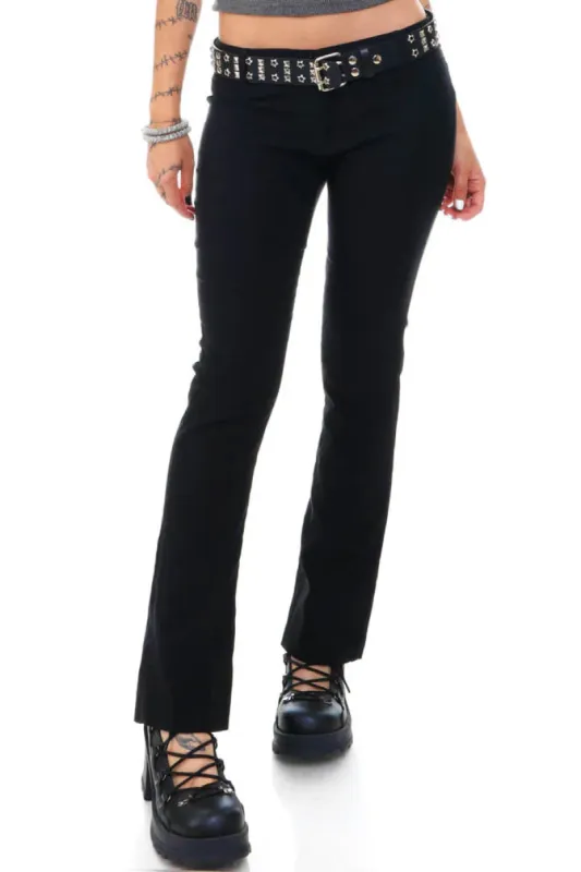 Vintage Y2K Sensational Black Pants - S/M sold by Tunnel Vision