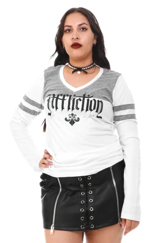 Vintage Y2K Affliction Long Sleeve - S/M sold by Tunnel Vision