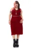 Vintage 90's Romantic Vampy Floral Tank Dress - XL/2X sold by Tunnel Vision