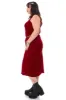 Vintage 90's Romantic Vampy Floral Tank Dress - XL/2X sold by Tunnel Vision