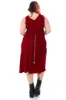 Vintage 90's Romantic Vampy Floral Tank Dress - XL/2X sold by Tunnel Vision