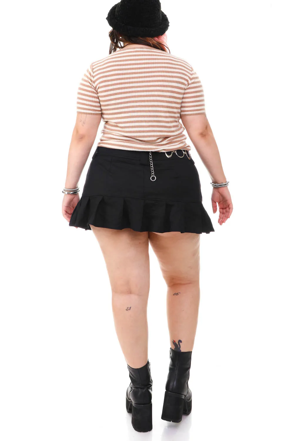 Vintage Y2K Striped Short-Sleeve Top - M/L/XL sold by Tunnel Vision product image thumbnail 5