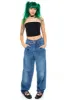 Vintage Y2K Denim Distressed Carpenter Jeans - XS/S sold by Tunnel Vision