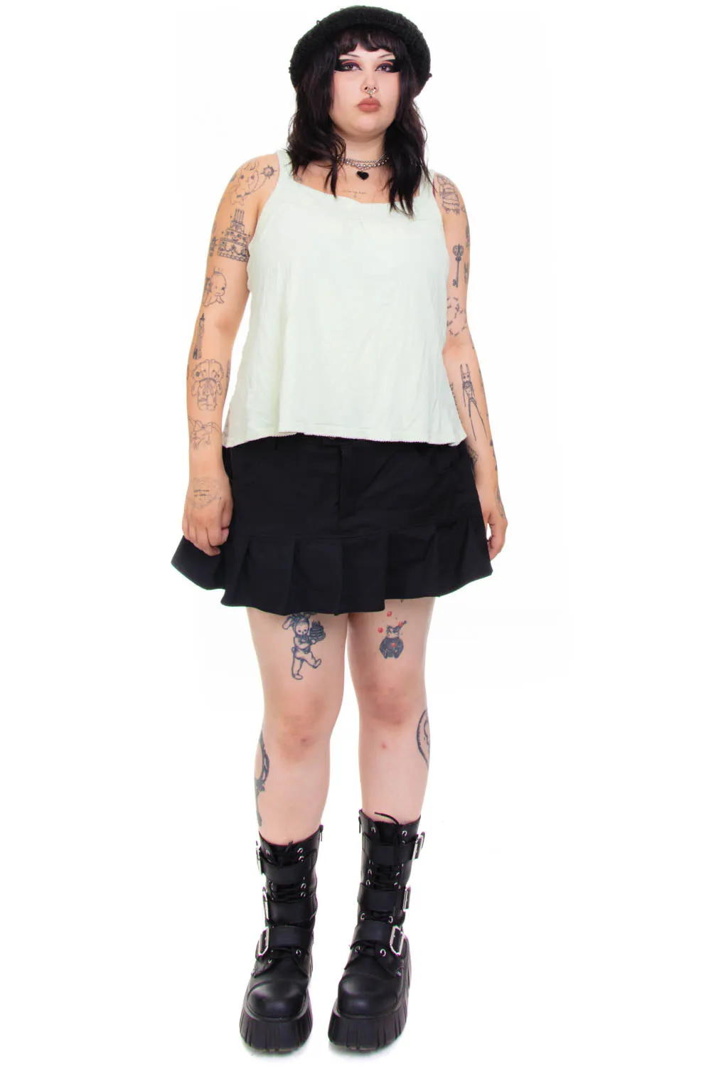 Vintage 90's Pastel Mint Green Tank Top - XL/2X sold by Tunnel Vision product image thumbnail 2