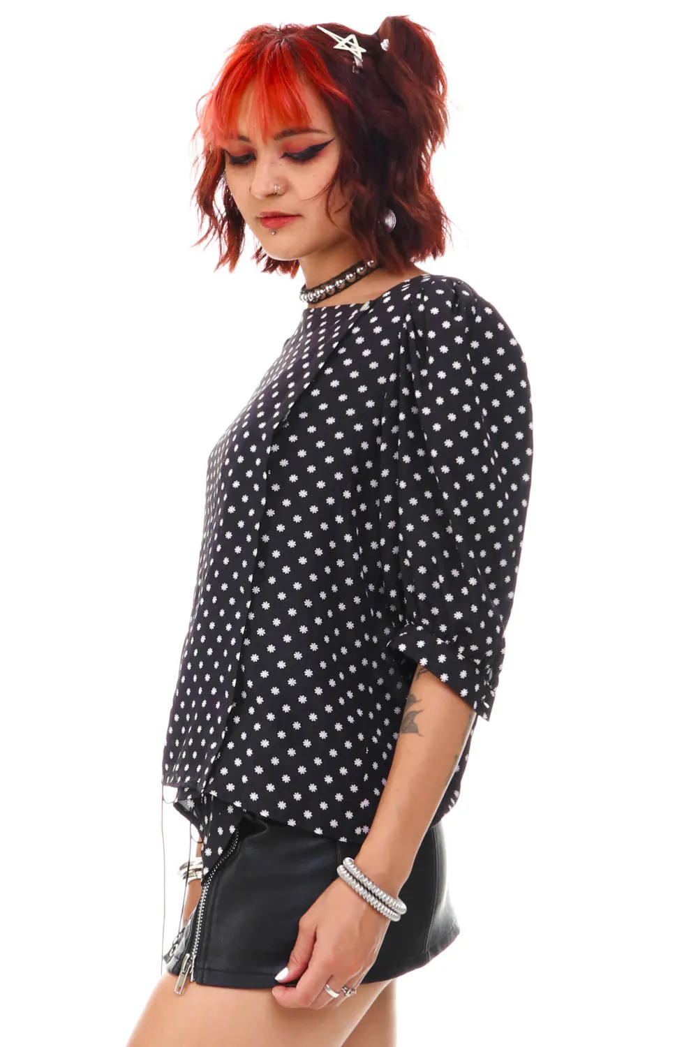 Vintage 90's Daisy Blouse - S/M sold by Tunnel Vision product image thumbnail 5