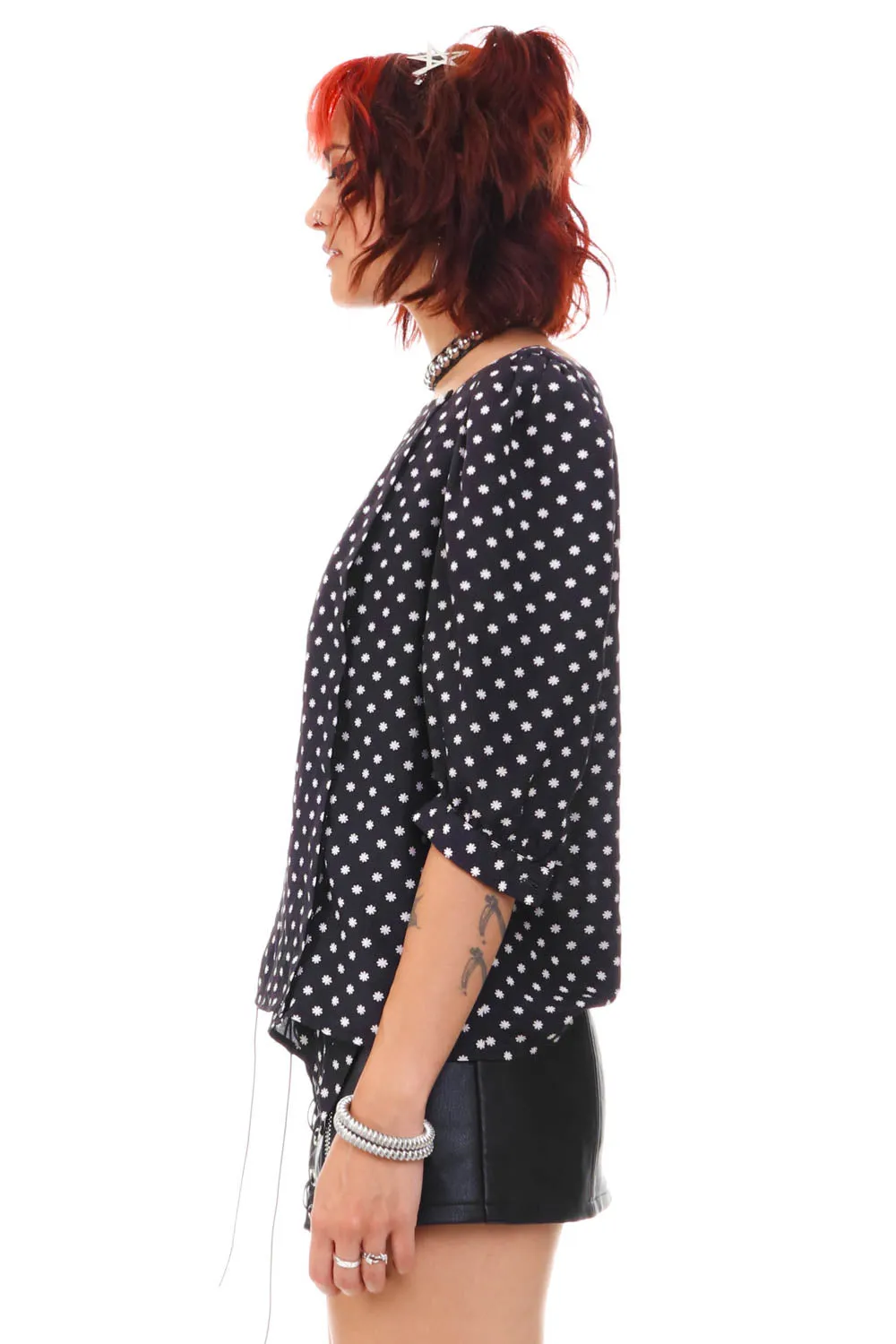 Vintage 90's Daisy Blouse - S/M sold by Tunnel Vision product image thumbnail 4