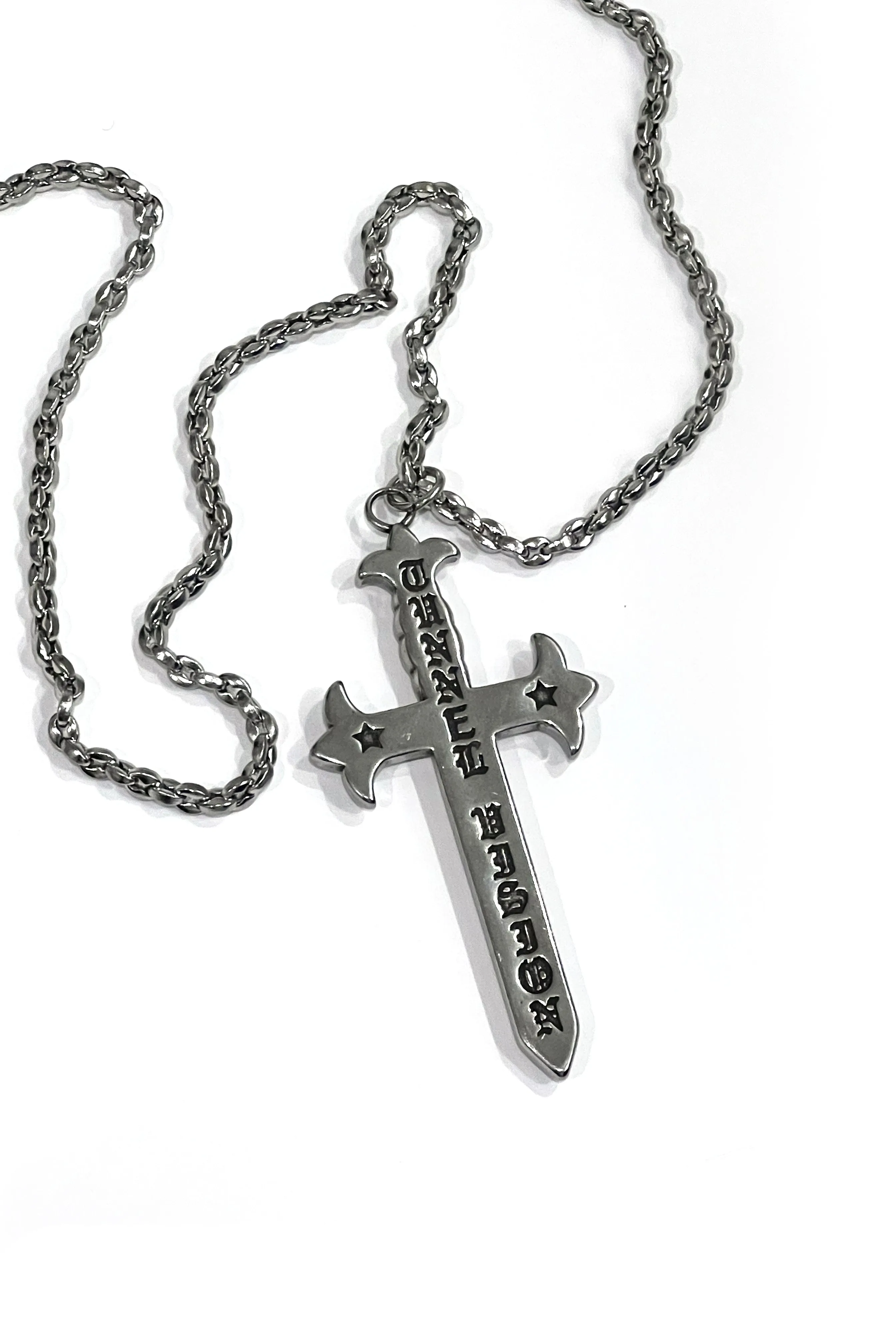 Stainless Steel Sword Necklace sold by Tunnel Vision product image thumbnail 5