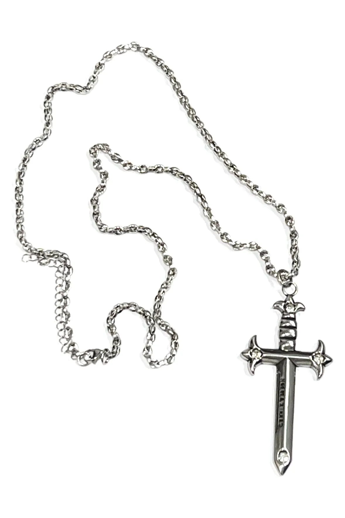 Stainless Steel Sword Necklace sold by Tunnel Vision