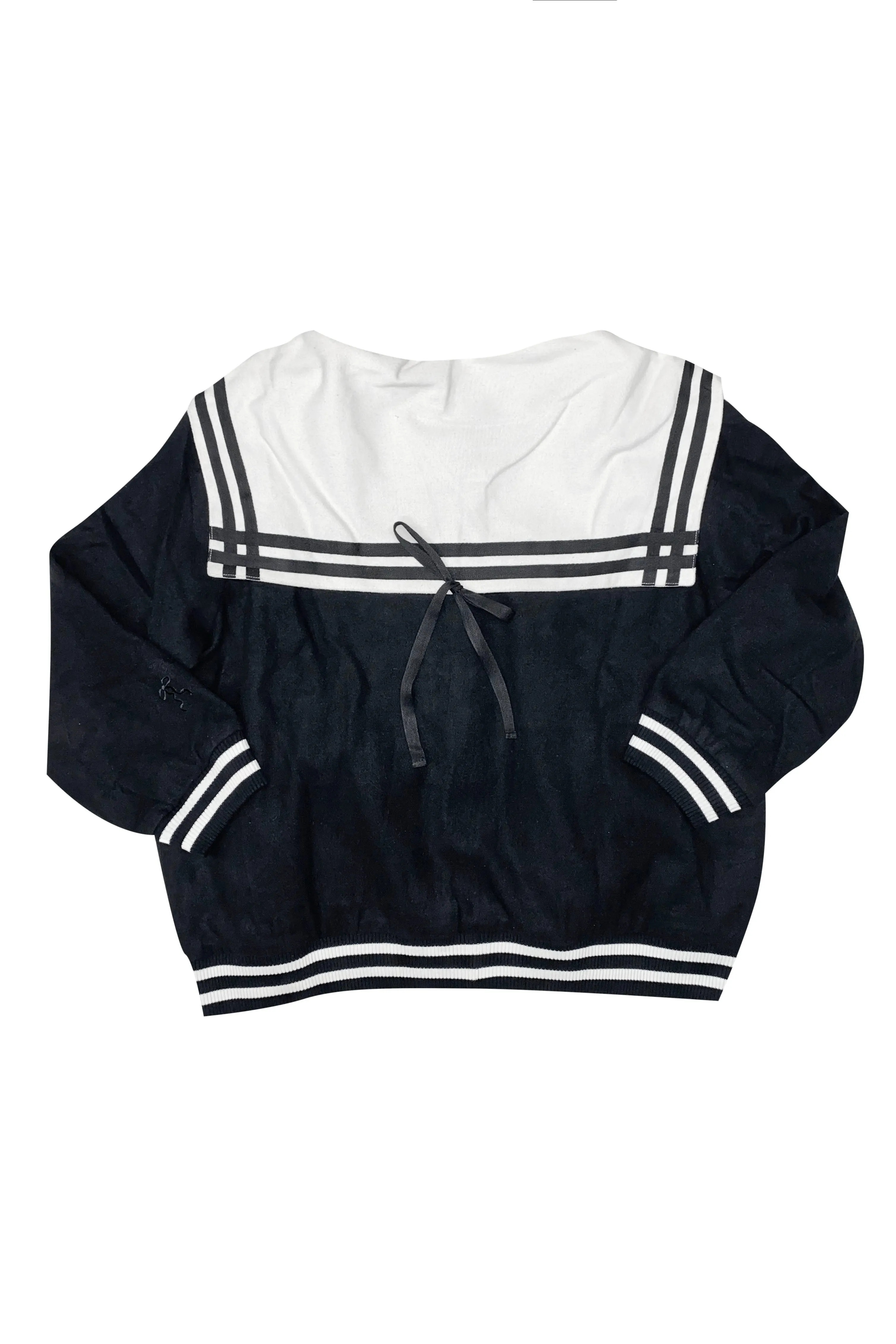 Scout Black White Sailor Varsity Jacket sold by Tunnel Vision product image thumbnail 3