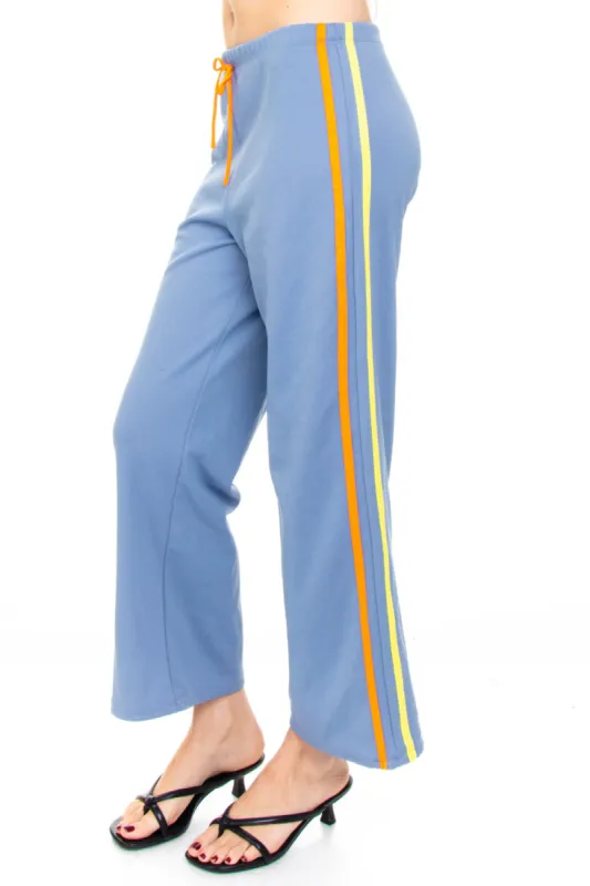 Vintage Y2K Bright Stripe Track Pants - S/M sold by Tunnel Vision