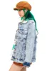 Vintage Y2K Jeanius Sherpa Collar Denim Jacket - S/M sold by Tunnel Vision
