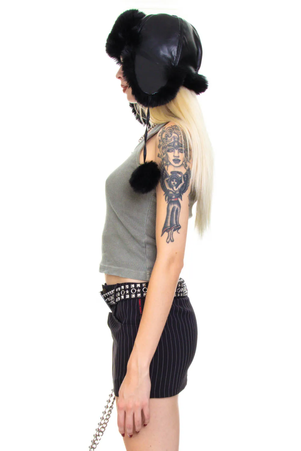 Vintage Y2K Grey Ribbed Tank Top - S/M/L sold by Tunnel Vision product image thumbnail 5