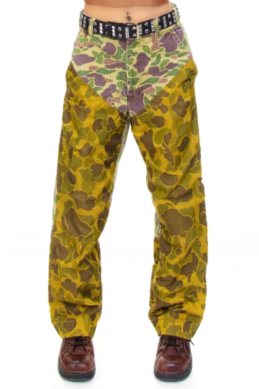 Vintage 90's Heavy Duty Camo Pants - S/M sold by Tunnel Vision