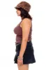 Vintage Y2K Brown Ribbed Tank Top - M/L sold by Tunnel Vision