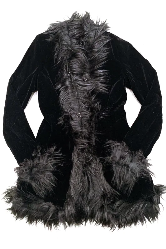 TUNNEL VISION SECONDHAND (GRADE A) Cleo Reversible Faux Fur Jacket sold by Tunnel Vision